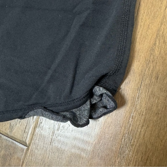 Lululemon Black Racerback Tank Top with Back Hem Ruffle - Picture 7 of 11